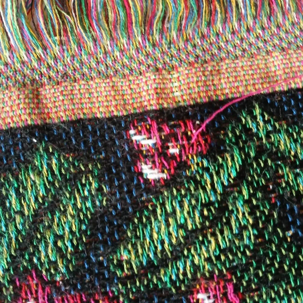 Christmas blanket throw by Crown Crafts. Read